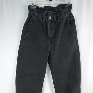 ZARA Baggy Paper Bag Jeans